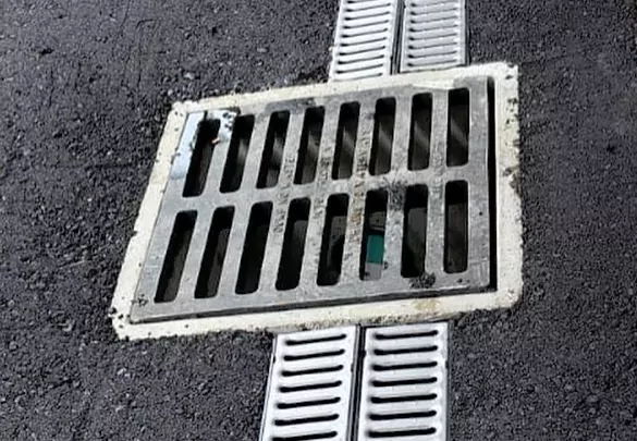 Surface Drain Installation in Whitby, Ontario