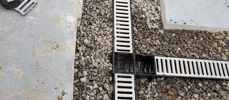Storm Water Trench Drain Repair in Whitby, ON
